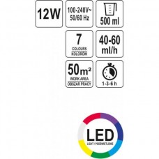 LUND Difuzor aromaterapie cu telecomanda 500 ml, 1..